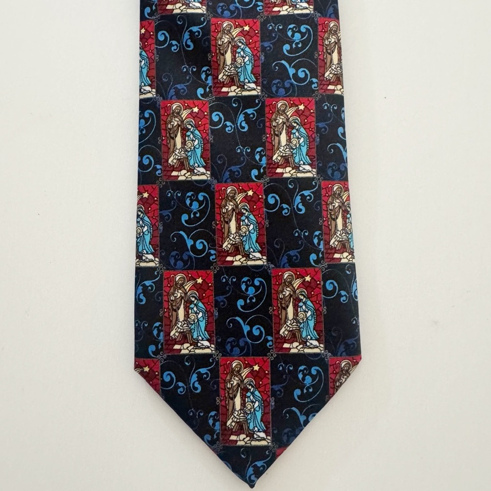 Christmas Nativity Tie